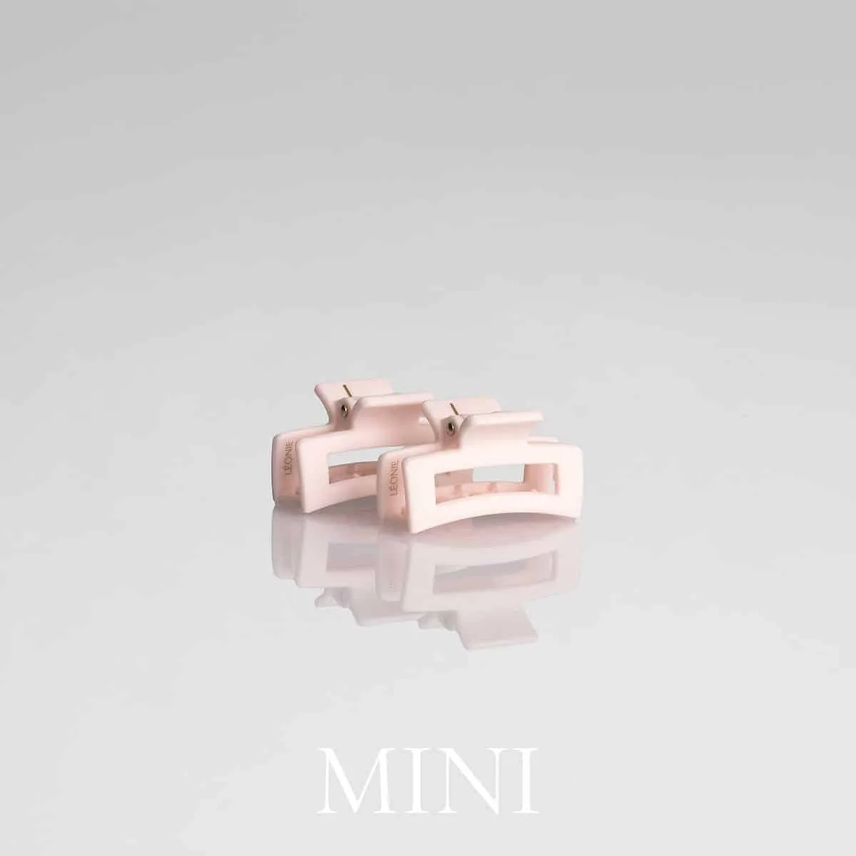 Pastellrosa Mini 2 pakk