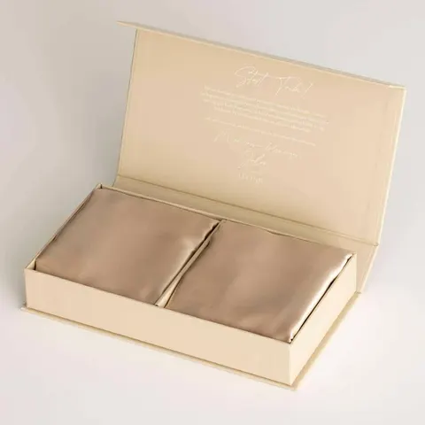 Silkeputetrekk 2-pakk Beige