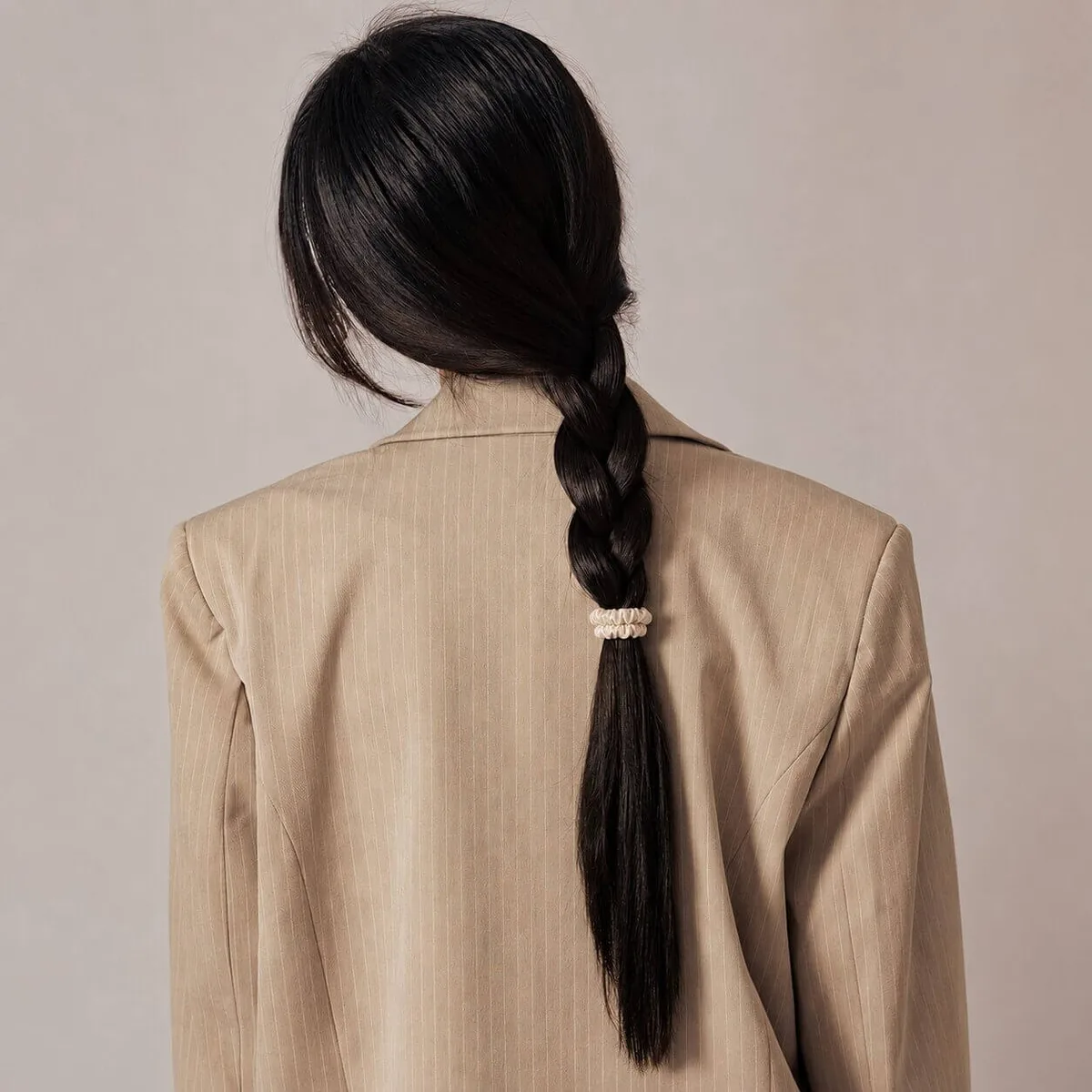 Silkescrunchie Mini Champagne