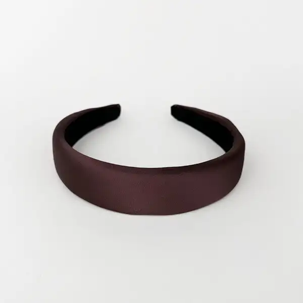 Hårbøyle Sateng - Mocca