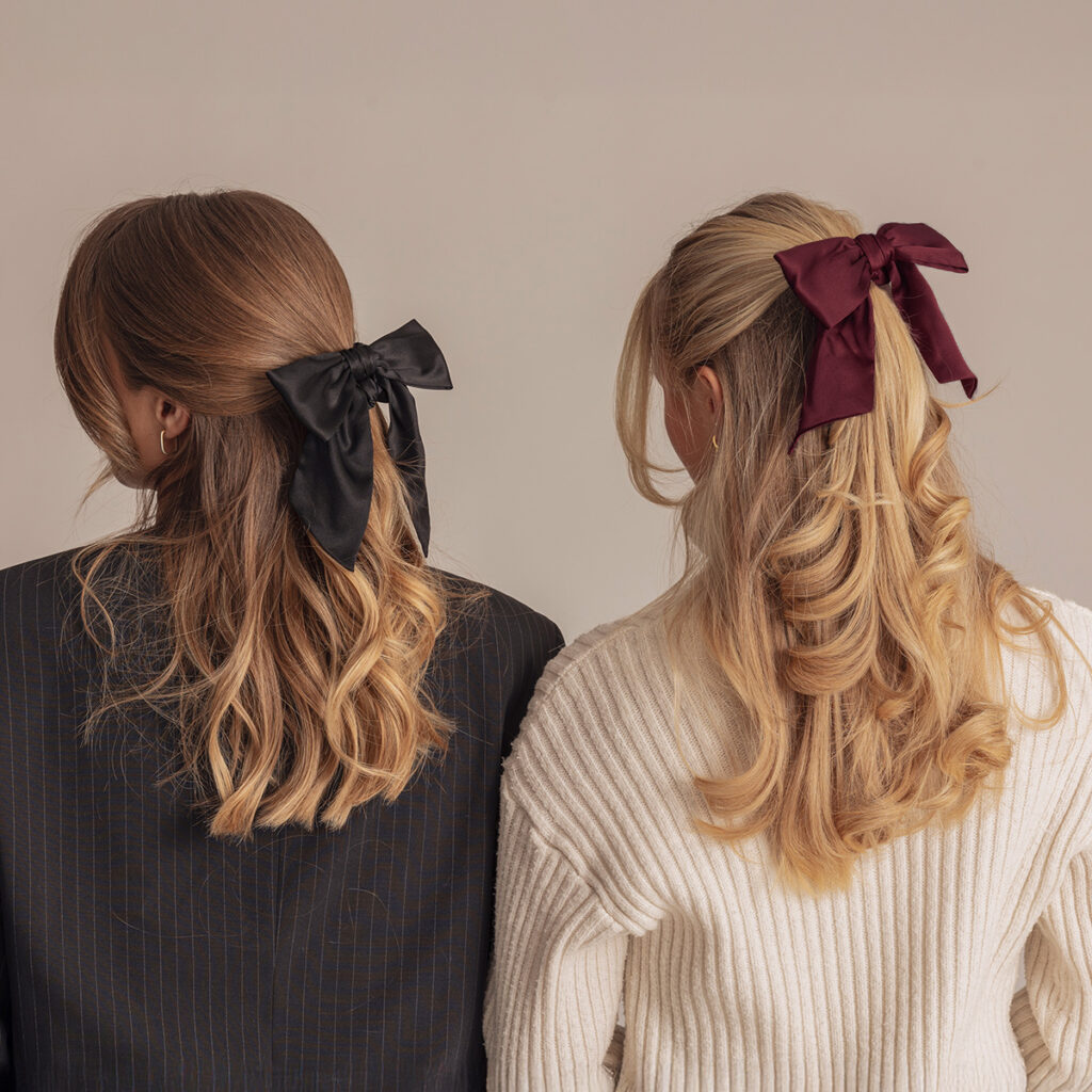 Rosett-scrunchie-burgundy-svart-1.1